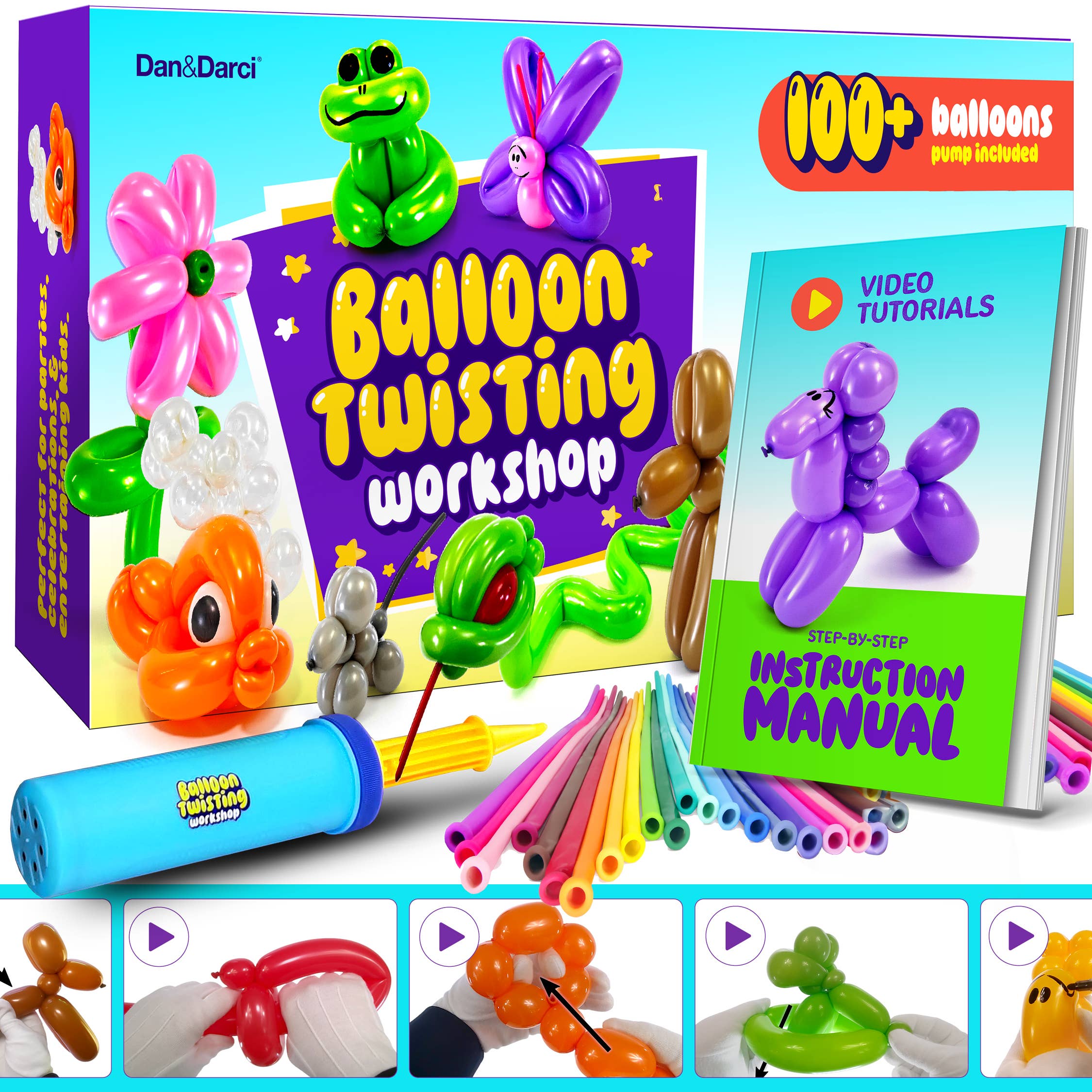 Balloon Animal Twisting Kit for Kids | Hartford Prints