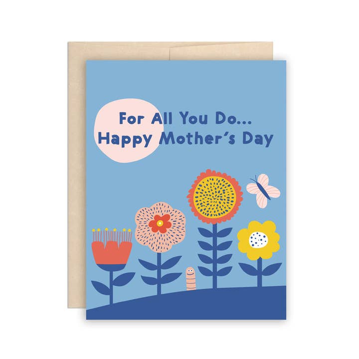 Happy Mother's Day Cute Garden Card