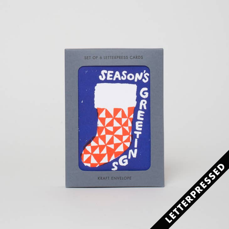 Season's Greetings Boxed Set of 6 Cards