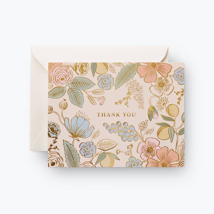Boxed Set of Colette Thank You Card