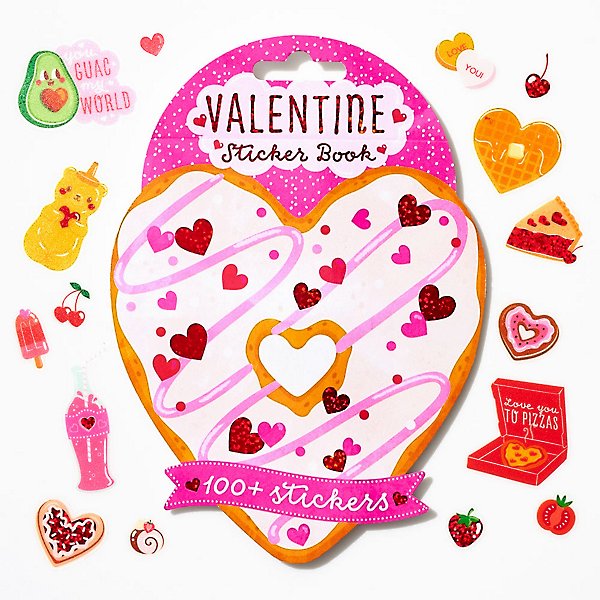 Valentine Donut Sticker Book