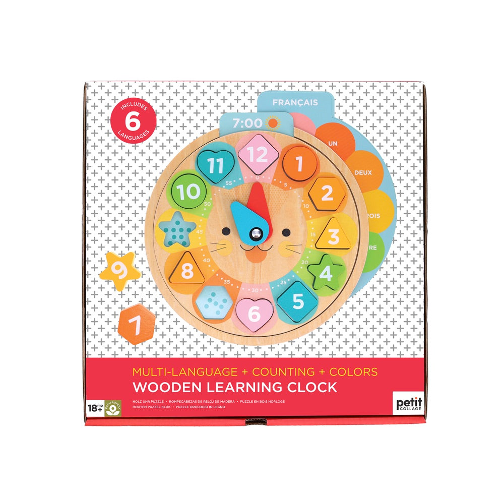 Wooden Learning Clock