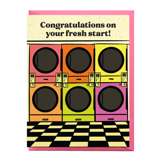 Fresh Start Congratulations Card