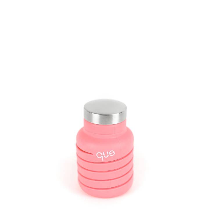 20oz Collapsible Water Bottle - Coral Pink