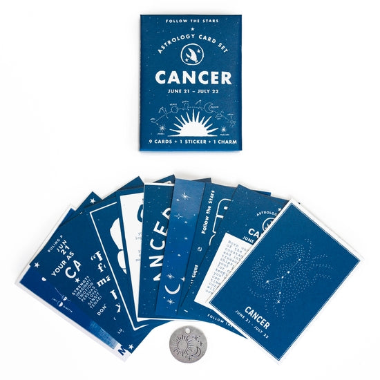 Astrology Card Pack - Cancer (June 21 - July 22)