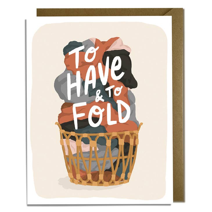 To Have & Fold - Wedding Card