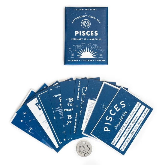 Astrology Card Pack - Pisces (Feb 19 - Mar 20)
