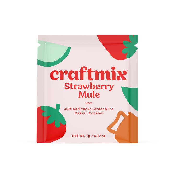 Strawberry Mule Cocktail Mixer Packet