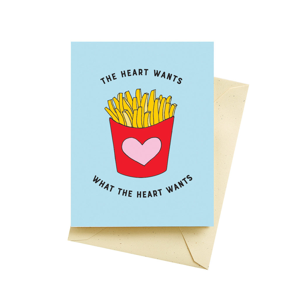 Fries Love Card