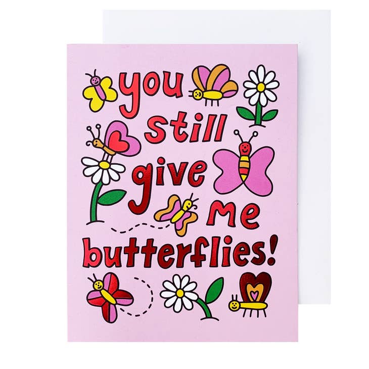 Butterflies Love Card