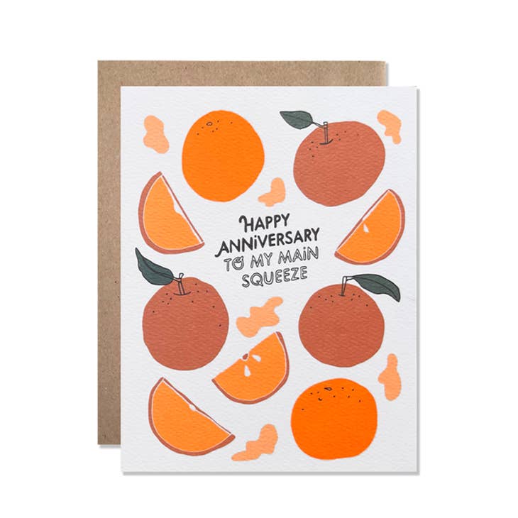 Squeeze Anniversary Card