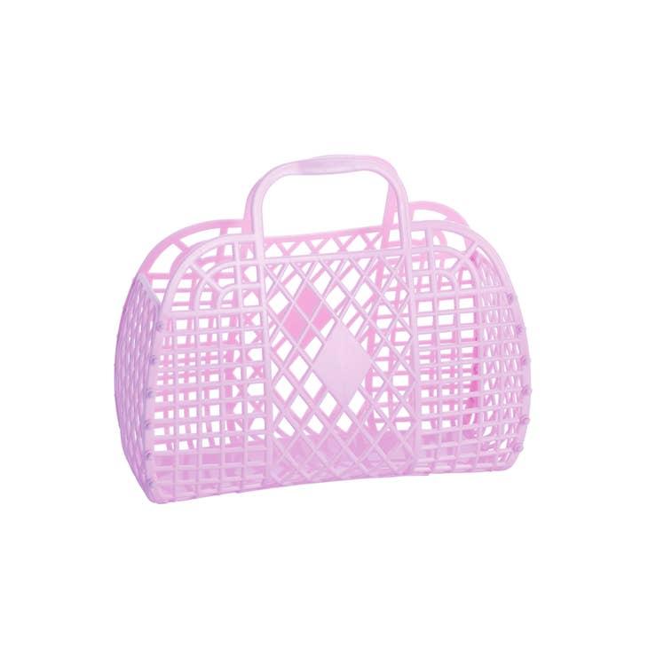 Retro Basket Jelly Bag - Lilac