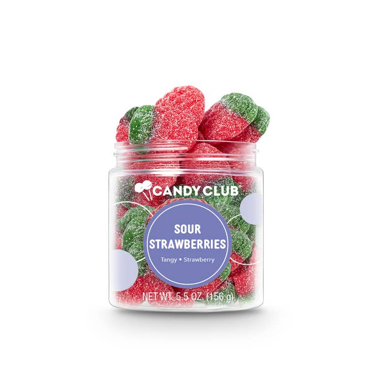 Sour Strawberry Gummies