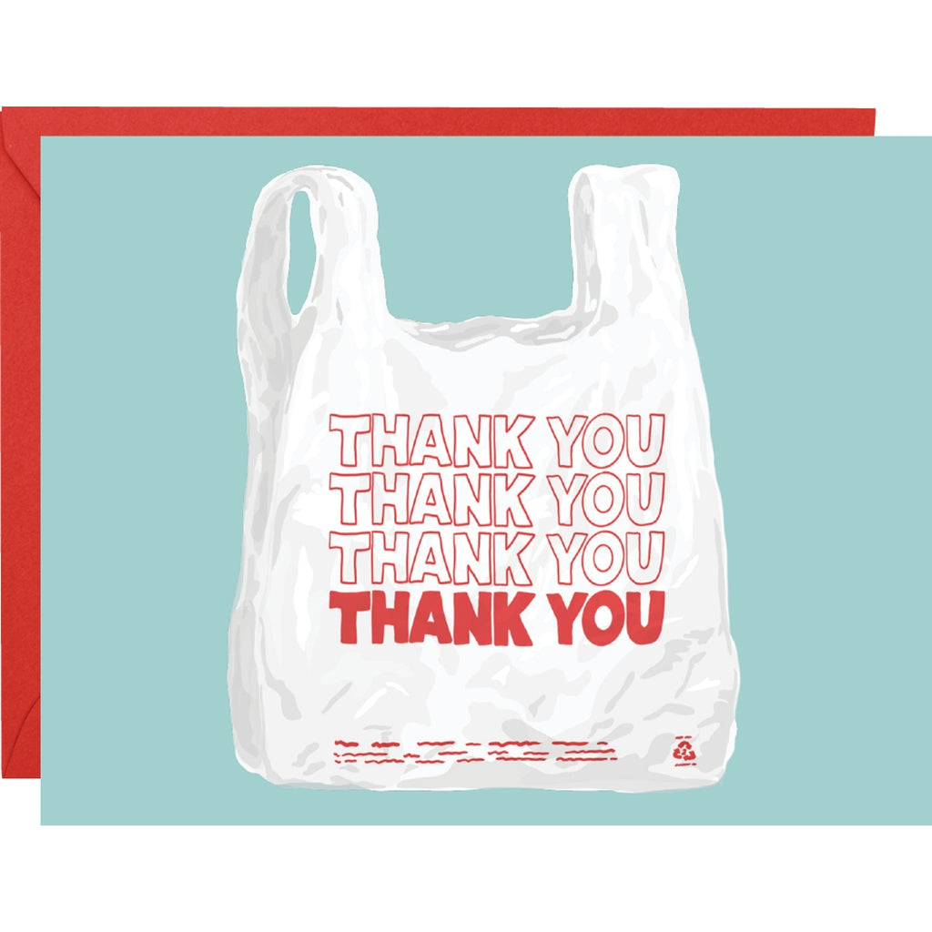 Thank You Bag Card