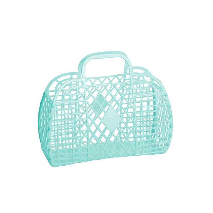 Retro Basket Jelly Bag - Mint