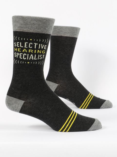 Selective Hearing - Men's Socks