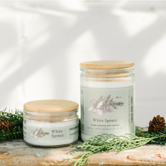 White Spruce Soy Candle 11oz
