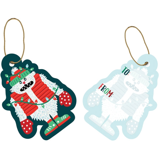 Yeti for the Holidays Gift Tags