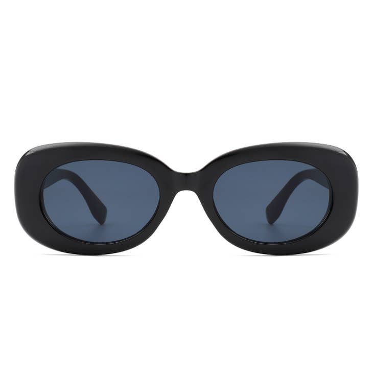 Black Retro 90s Sunglasses