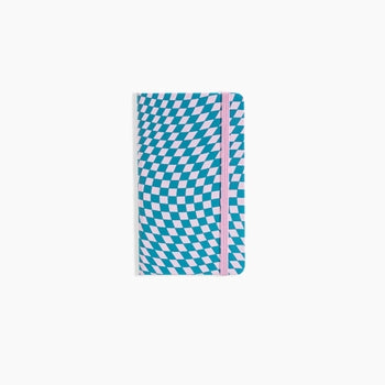 Pattern Hardcover Notebook in Checkers