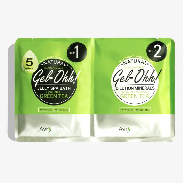 Gel-Ohh Jelly Spa Pedi Bath - Green Tea