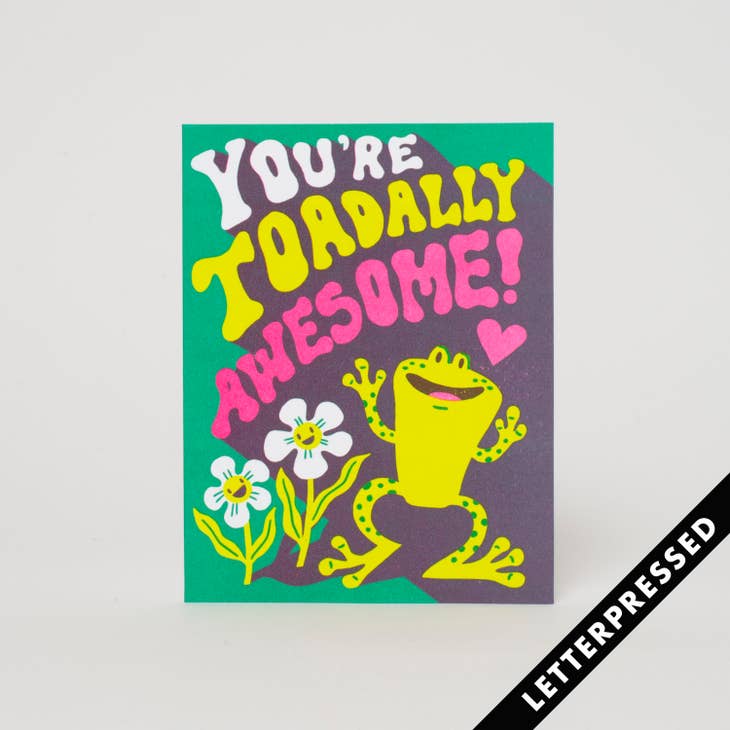 Toadally Awesome Card