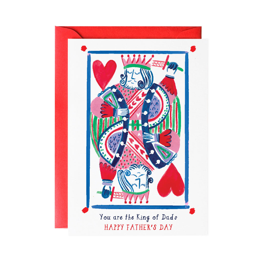 King Father's Day Card