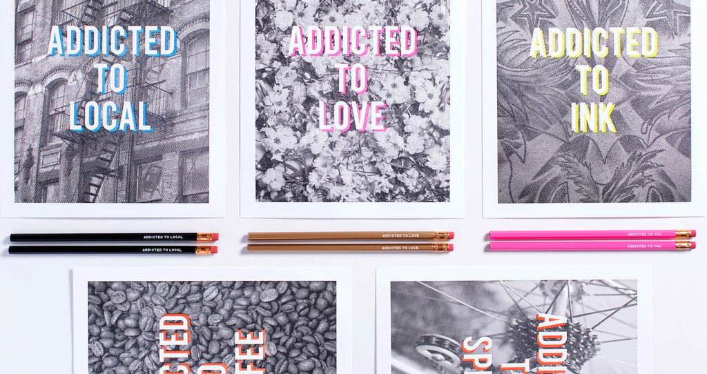 Addict Printing Addicted to Love Art Print | Hartford Prints