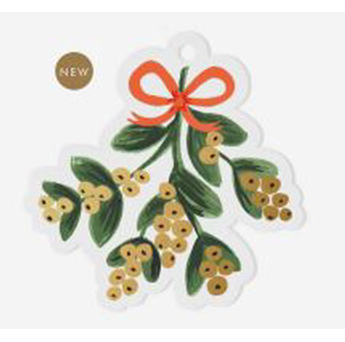 Mistletoe Gift Tags (pack of 8)