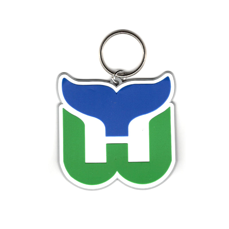 Whalers Logo Keychain