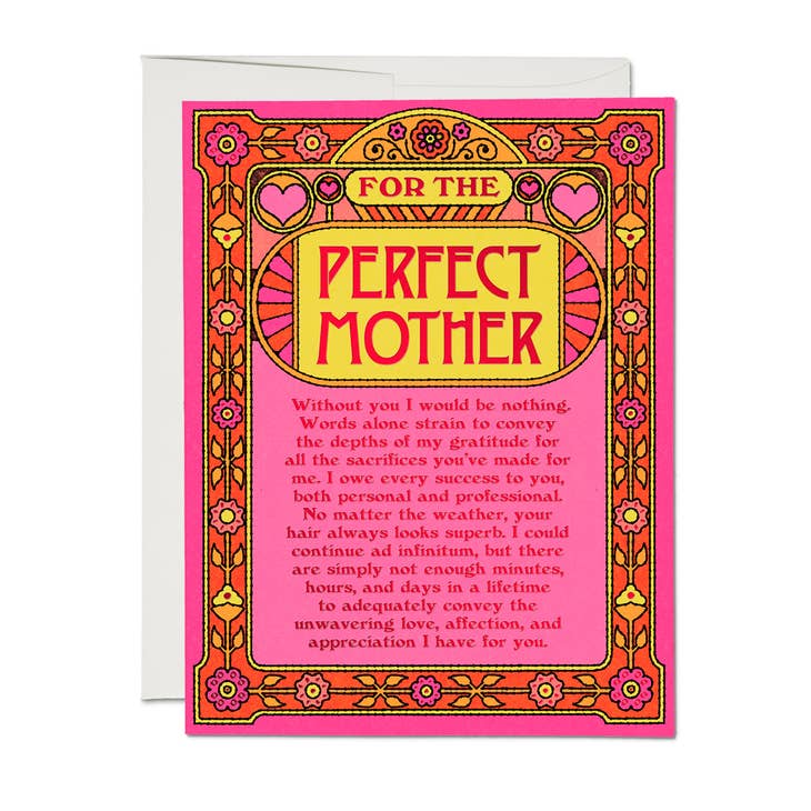 Perfect Mother Mother's Day Card