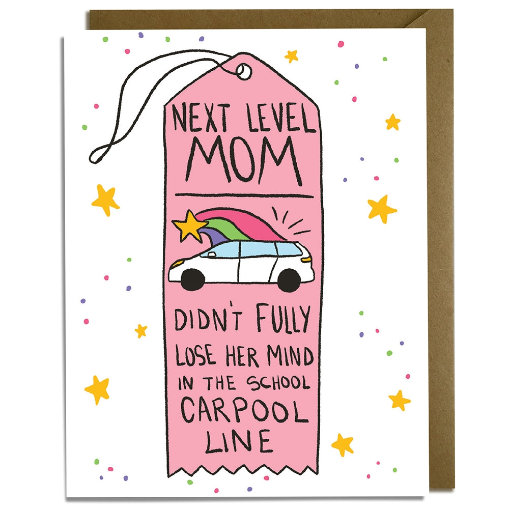 Mom Carpool Card