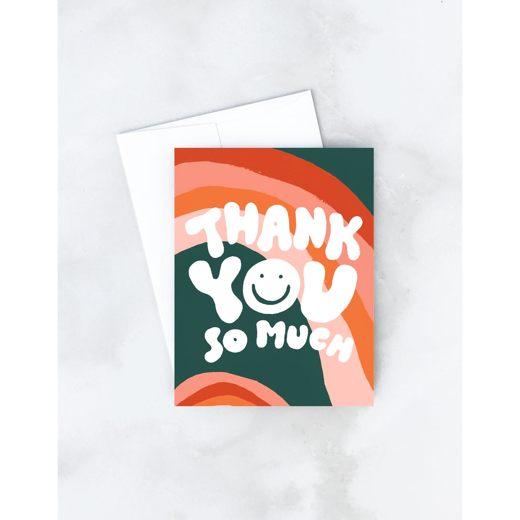 Wavy Thank You Card