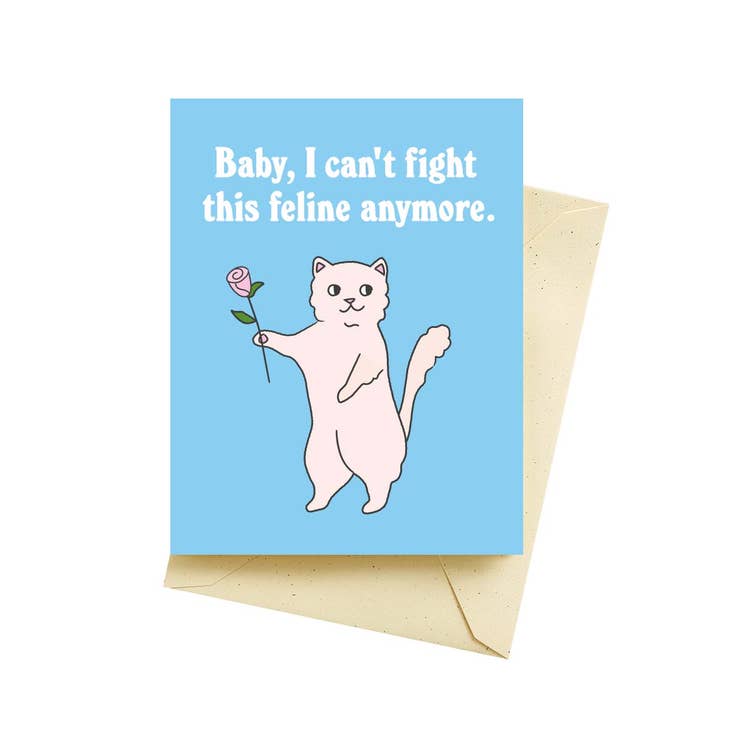 This Feline Love Card