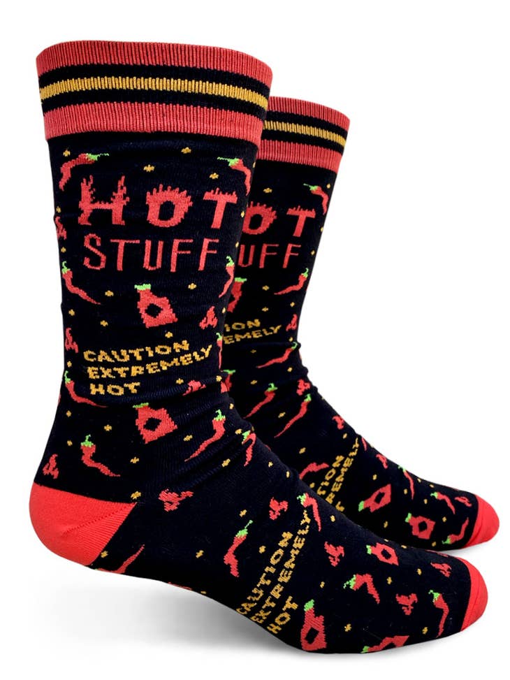 Hot Stuff Mens Crew Socks