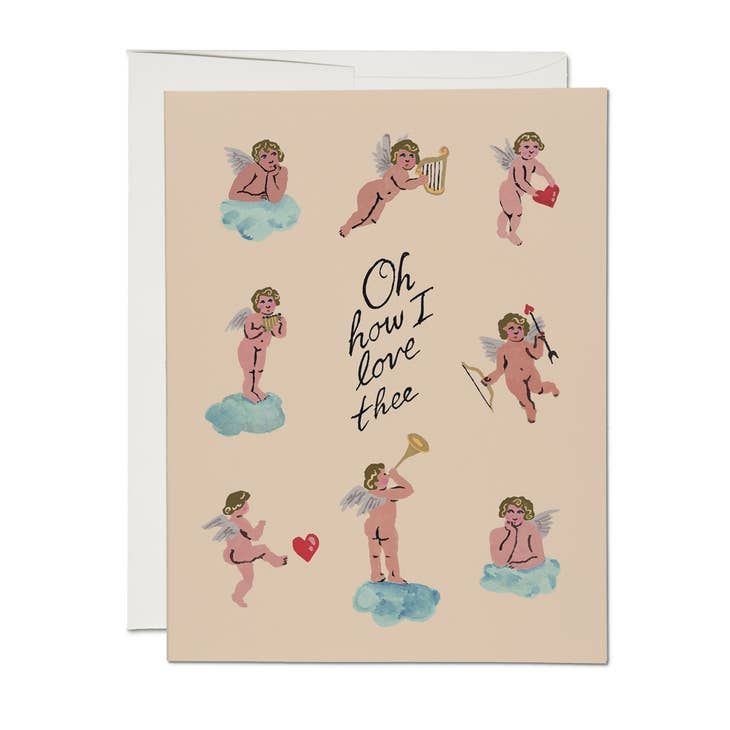 Little Cupids Valentine's Day greeting card