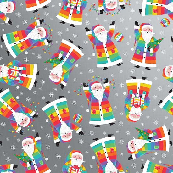 Rainbow Santa Wrap - Jumbos