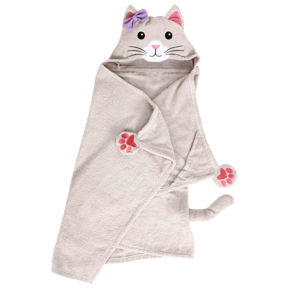Cat Hooded Towel
