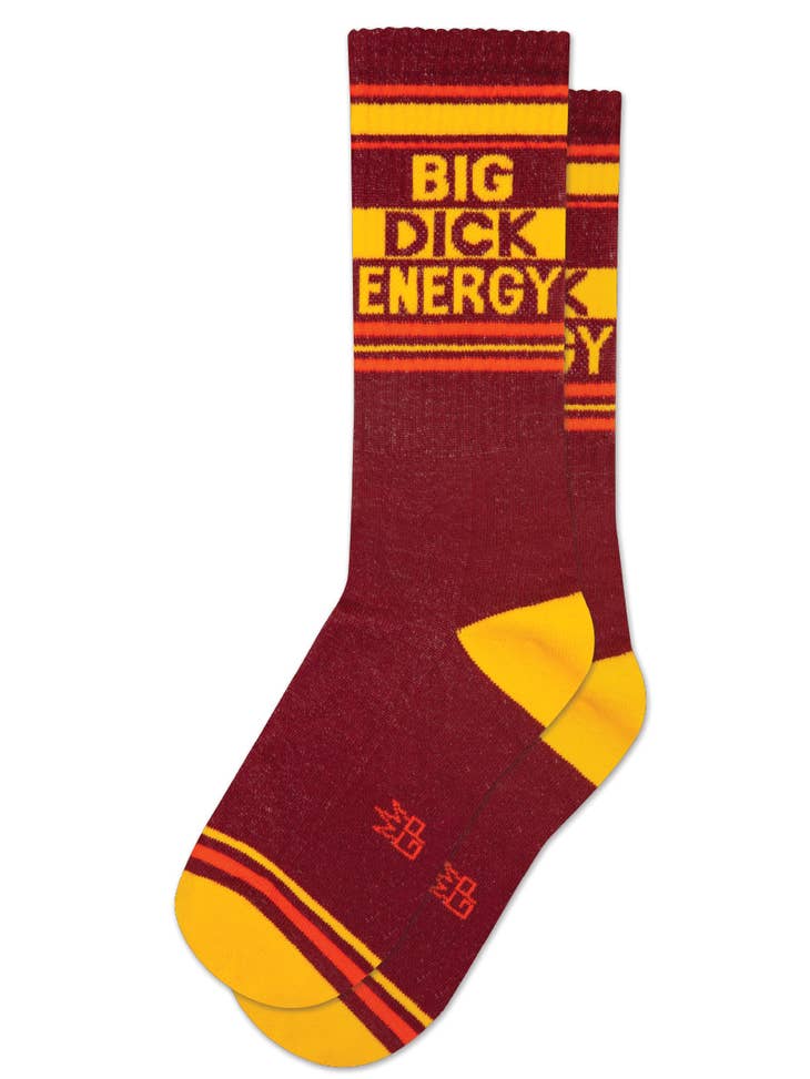 Big Dick Energy Gym Crew Socks