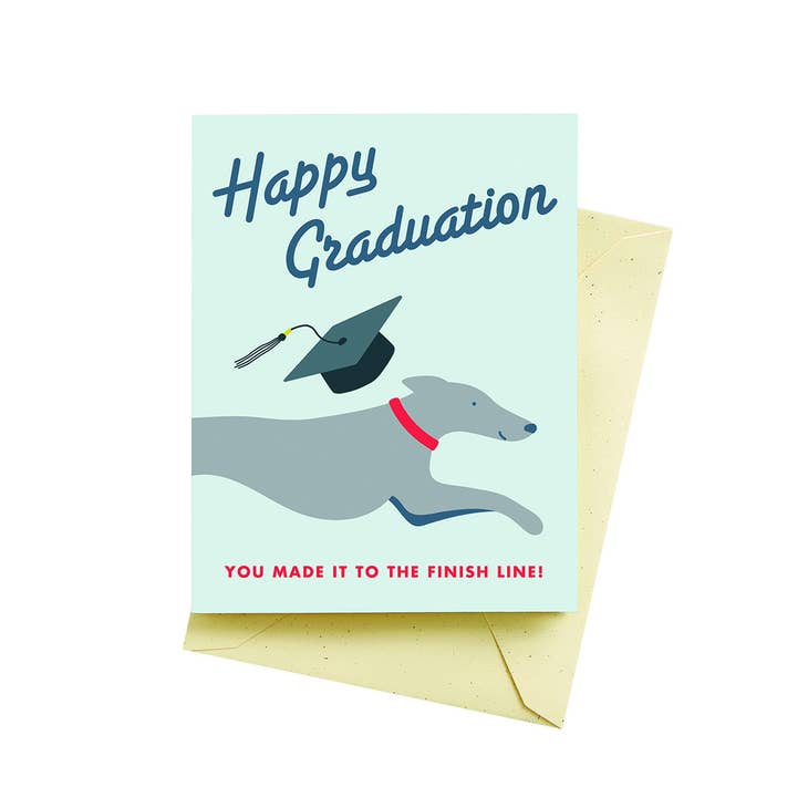Gradhound Graduation Card