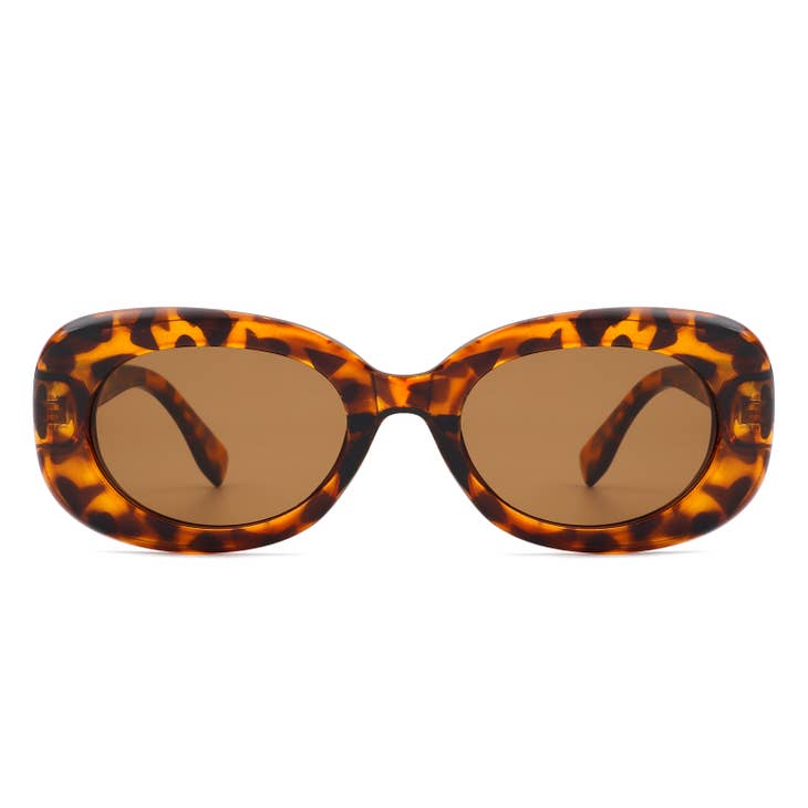 Tortoise Retro 90s Sunglasses