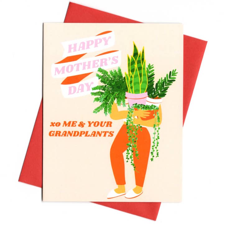 Plant Mothers Day Card
