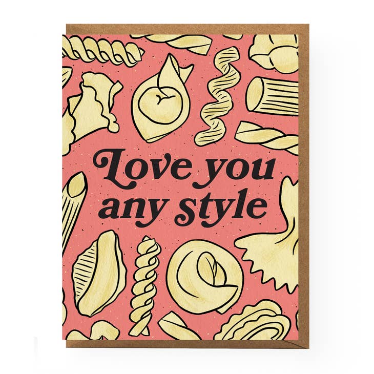 Pasta Love Card