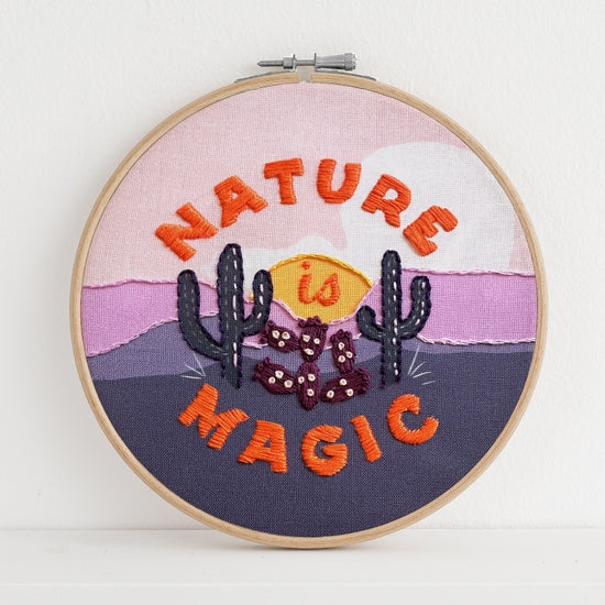 Nature is Magic Premium Embroidery Kit