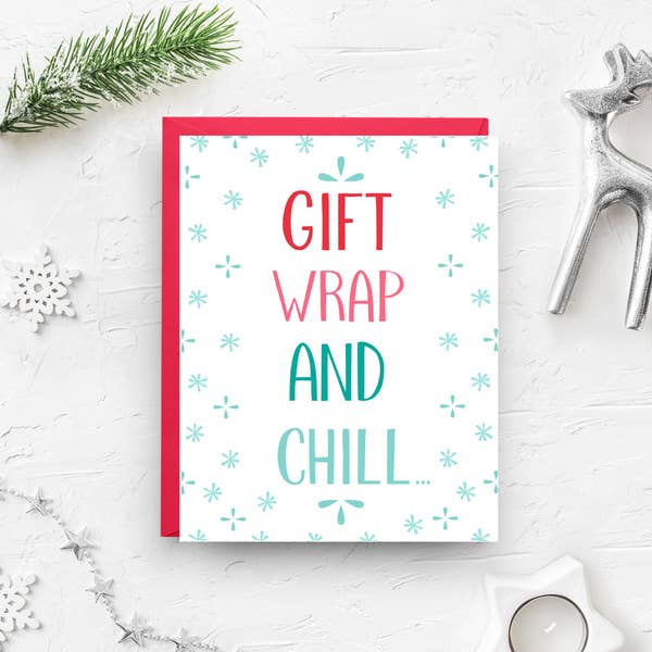 gift wrap and chill