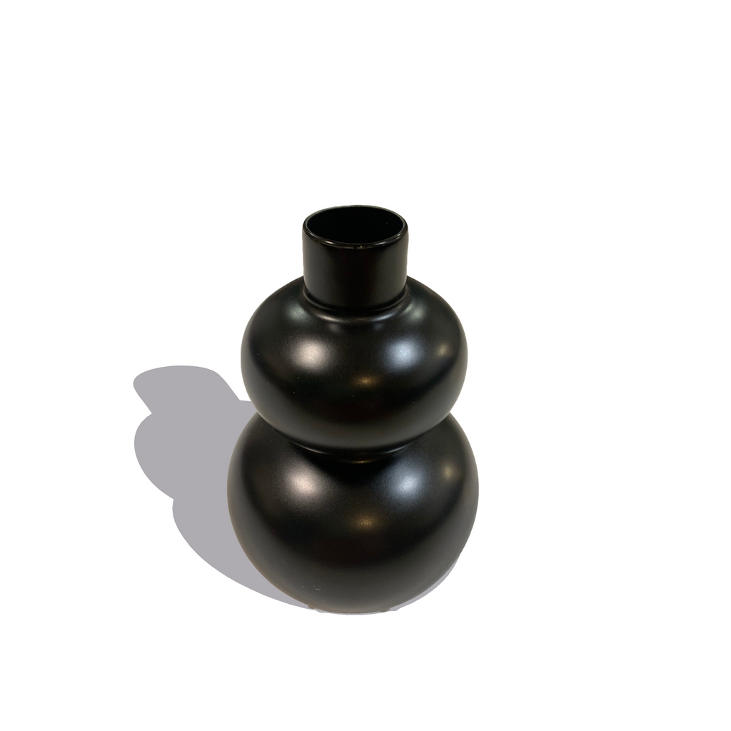 Semi-Matte Black Vase 5