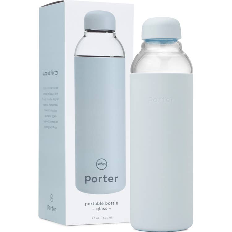 porter water bottle slate