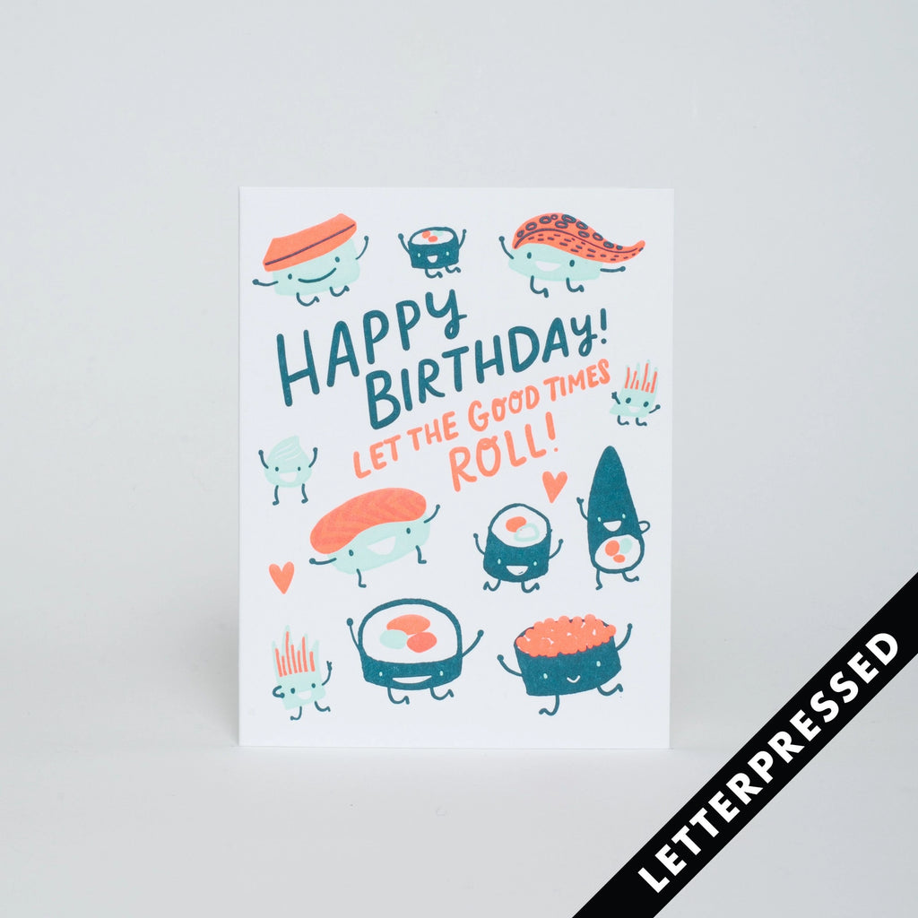 Sushi Roll Card