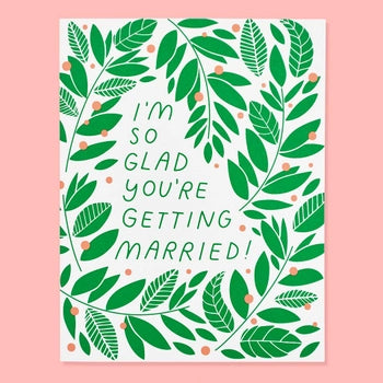 Vines Marriage Card