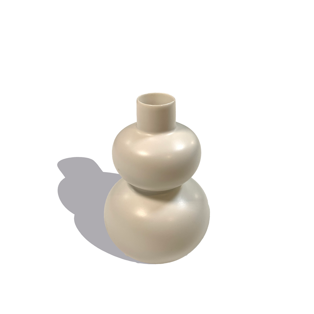 Semi-Matte White Vase 5